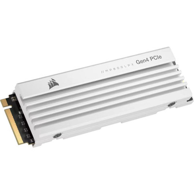 Corsair MP600 PRO LPX 2 TB Solid State Drive - M.2 2280 Internal - PCI Express NVMe (PCI Express NVMe 4.0 x4) - White