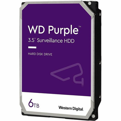 WD Purple WD64PURZ 6 TB Hard Drive - 3.5" Internal - SATA