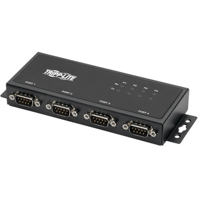 Tripp Lite 4-Port RS-422/RS-485 USB to Serial FTDI Adapter with COM Retention (USB-B to DB9 F/M)