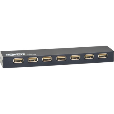 Tripp Lite 7-Port USB 2.0 Mobile Hi-Speed Hub Notebook Laptop Bus Power AC