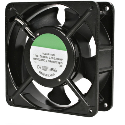 StarTech.com 120mm Axial Rack Muffin Fan for Server Cabinet - 115V - AC Cooling - Low Noise & Quiet PC Computer Case Fan