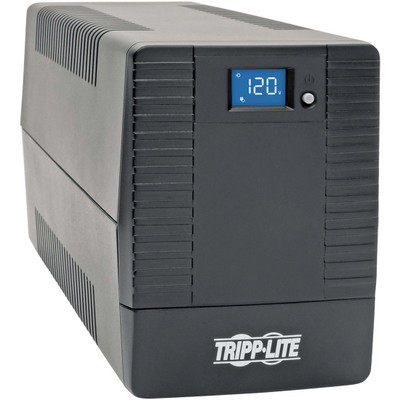 Tripp Lite UPS 700VA 350W Line-Interactive UPS with 6 Outlets AVR 120V 50/60 Hz LCD USB Tower
