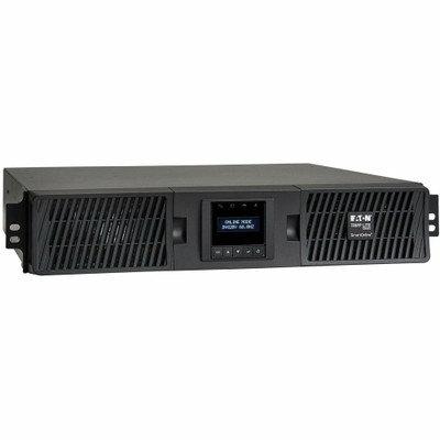 Eaton Tripp Lite series SmartOnline 3000VA 2700W 120V Double-Conversion UPS - 7 Outlets, Extended Run, Network Card Included, LCD, USB, DB9, 2U Rack/Tower Battery Backup