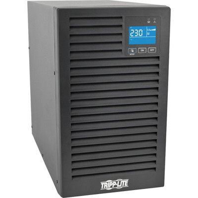 Tripp Lite SmartOnline 230V 2kVA 1800W On-Line Double-Conversion UPS Tower Extended Run Network Card Options LCD USB DB9
