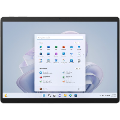 Microsoft Surface Pro 9 Tablet - 13" - (Core i7 12th Gen i7-1265U Deca-core (10 Core) 1.8 GHz) - 16 GB RAM - 256 GB SSD - Windows 11 Pro - Platinum - true - TAA Compliant