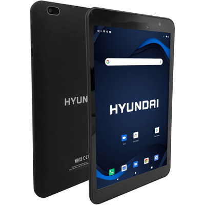 Hyundai HYtab Plus 8WB1, 8" HD IPS, Quad-Core Processor, Android 11 Go edition, 2GB RAM, 32GB Storage, 2MP/5MP, WiFi, Black