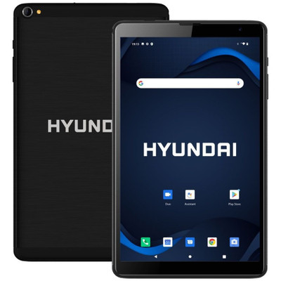 Hyundai HyTab Plus 8LB1, 8" Tablet, 800x1280 HD IPS, Android 10 Go edition, Quad-Core Processor, 2GB RAM, 32GB Storage, 2MP/5MP, LTE, Black