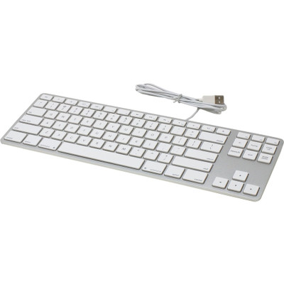 Matias Wired Aluminum Tenkeyless Keyboard for Mac - Silver