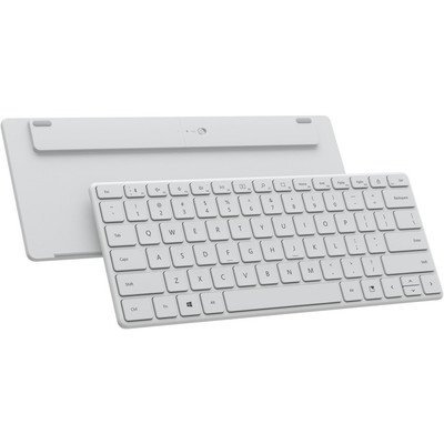 Microsoft Designer Compact Keyboard - Wireless - Glacier