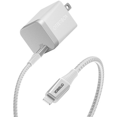 OtterBox Lightning TO USB-C FAST Charge Wall Charging Kit Premium Pro, 30W