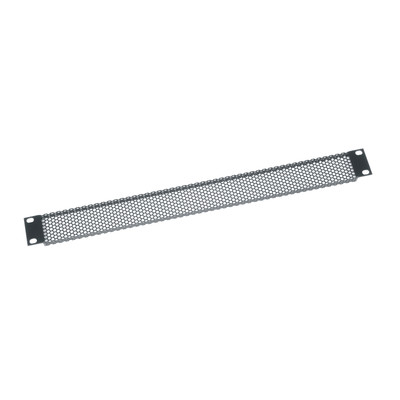 Middle Atlantic 1 RU Rack Vent Panel, Perforated with 64% Open Area