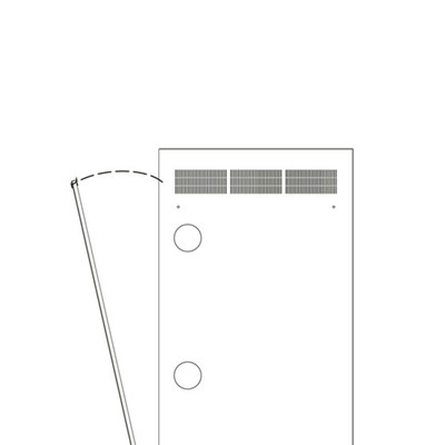 Middle Atlantic 44 RU Rear Access Panel for WR Racks