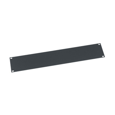 Middle Atlantic 2 RU Flat Blank Rack Panel, Steel