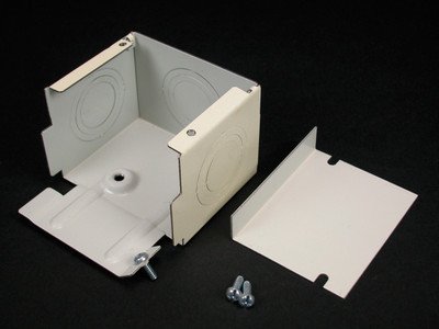 Wiremold V3010C 3000 Entrance End Fitting in Ivory