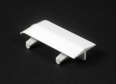Wiremold 5506B-WH 5500 Base Seam Clip Fitting in White