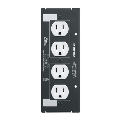 Middle Atlantic MPR Module, 15A, Double Duplex