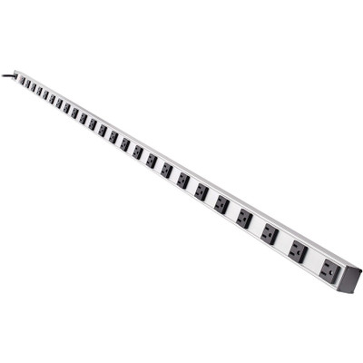 Tripp Lite 24-Outlet Vertical Power Strip 120V 15A 5-15P 15 ft. (4.57 m) Cord 72 in.