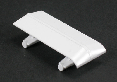 Wiremold 5406TB 5400 Base Seam Clip Fitting in Ivory