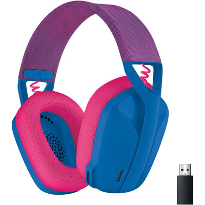 Logitech G435 Lightspeed Wireless Gaming Headset - Wireless - Raspberry Blue