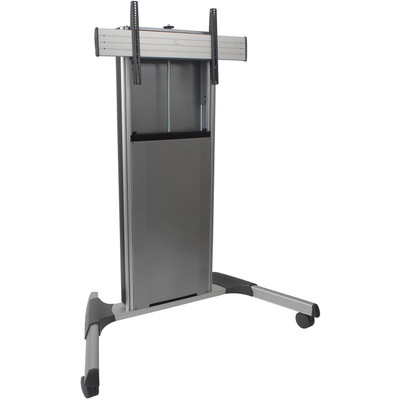 Chief Fusion X-Large Ultrawide TV Cart - For Displays 55-100" - Silver