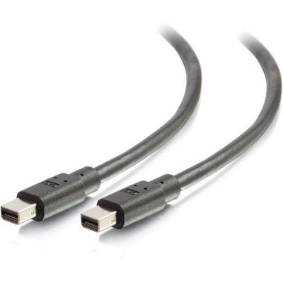 C2G 6ft Mini DisplayPort Cable - Mini DP Cable - 4K 30Hz - White - M/M