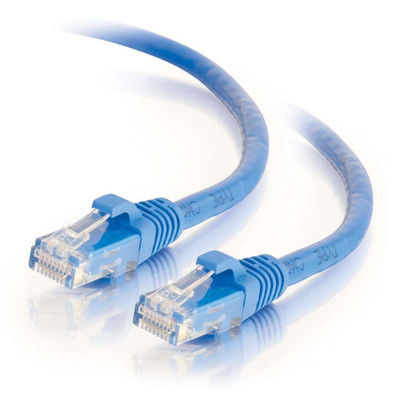 C2G 14 ft Cat6 Snagless Unshielded UTP Ethernet Network Patch Cable Multipack - 50 Pack - Blue