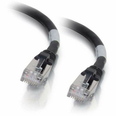 C2G 3ft Cat6a Snagless Shielded (STP) Ethernet Cable - Cat6a Network Patch Cable - Black