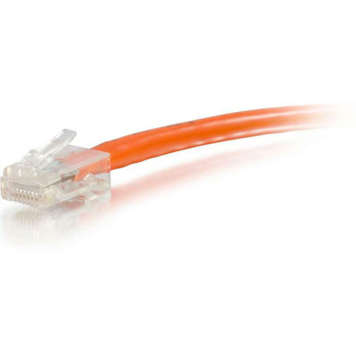 C2G-7ft Cat5e Non-Booted Unshielded (UTP) Network Patch Cable - Orange