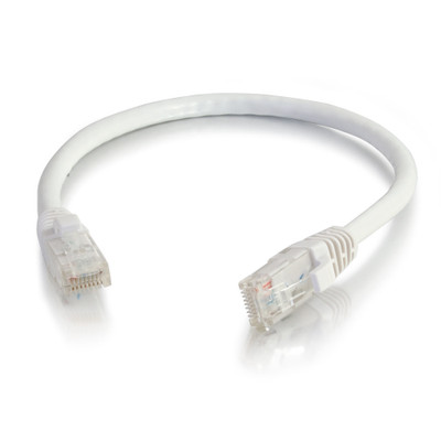 C2G 9ft Cat6a Snagless Unshielded UTP Ethernet Network Patch Cable - White