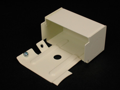 Wiremold V3010AE 3000 Entrance End Fitting in Ivory