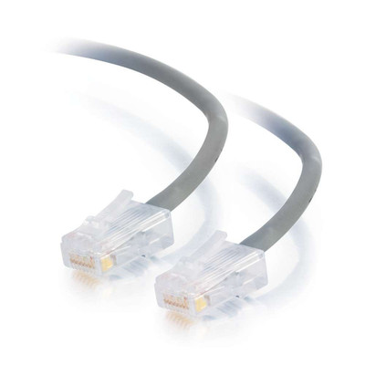 C2G 35ft Cat5e Non-Booted UTP Unshielded Ethernet Network Patch Cable - Gray