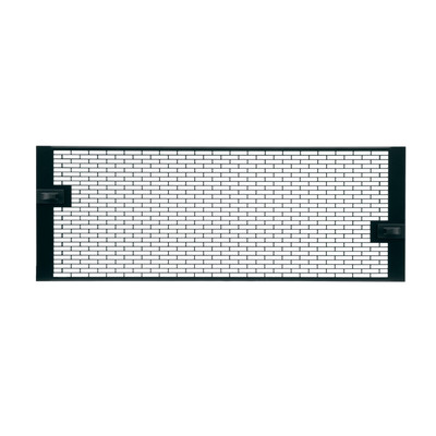 Middle Atlantic 4 RU Forward Tool-Less Vent Panel, 74% Open Area