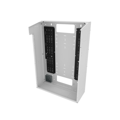 Middle Atlantic VWM Series Back Pan for Split Door, 36" High x 10" Deep - White