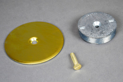 Wiremold 1043B Blanking Plate in Brass
