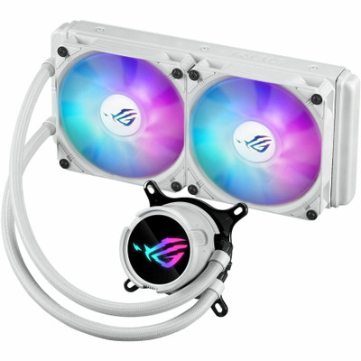 Asus ROG Strix LC III 240 ARGB White Edition Cooling Fan/Radiator/Water Block/Pump - 1 Pack