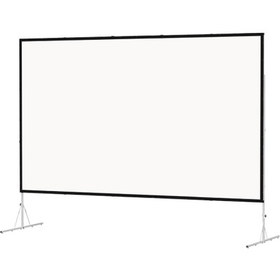 Da-Lite Fast-Fold Deluxe Screen System - Portable Folding Frame Projection Screen - 163in Screen - 38307