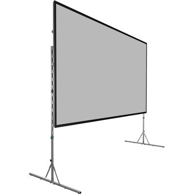 Da-Lite Fast-Fold Deluxe Screen System - Portable Folding Frame Screen - 130in Screen - 88608KHD