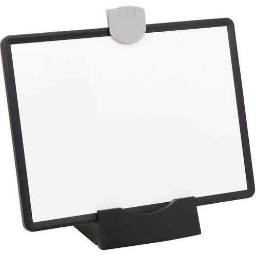 Tripp Lite Magnetic Dry-Erase Whiteboard with Stand VESA Mount 3 Markers (Red/Blue/Black) Black Frame