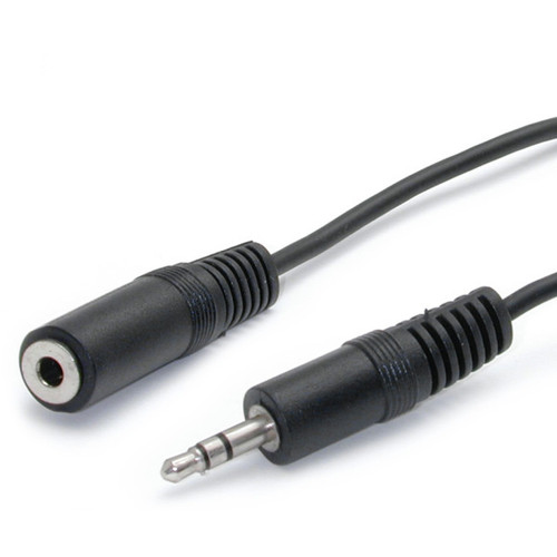 StarTech MU6MF - Audio cable - mini-phone stereo 3.5 mm (F) - mini-phone stereo 3.5 mm (M) - 1.8 m