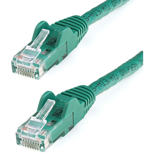 StarTech N6PATCH6GN 6ft CAT6 Ethernet Cable - Green Snagless Gigabit - 100W PoE UTP 650MHz Category 6 Patch Cord UL Certified Wiring/TIA