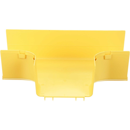Panduit FRT6X4LYL FiberRunner Horizontal Tee - 6x4 - Yellow