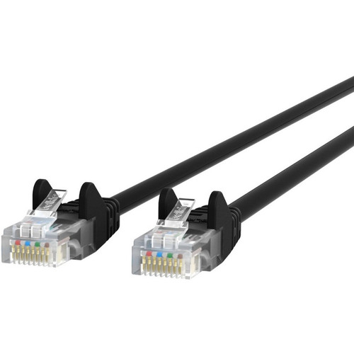 Belkin A3L791-30-BLK-S Cat5e Network Cable