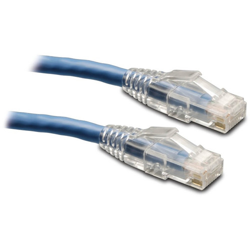 Tripp Lite N202-100-BL Cat6 Gigabit Solid Conductor Snagless UTP Ethernet Cable (RJ45 M/M) PoE Blue 100 ft. (30.5 m)