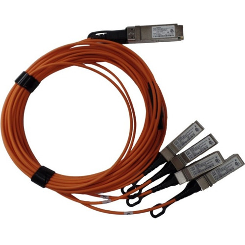 HPE Q9S66A 40GbE QSFP+ to 4x10GbE SFP+ 5m Active Optical Cable