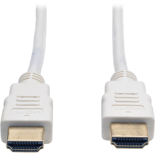 Tripp Lite P568-006-WH 6ft High Speed HDMI Cable Digital Video with Audio 4K x 2K M/M White 6'