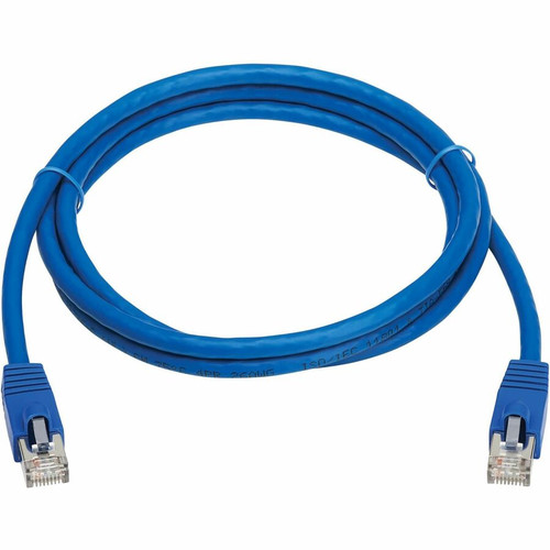 Tripp Lite N272-F06-BL Cat8 40G Snagless SSTP Ethernet Cable (RJ45 M/M), PoE, Blue, 6 ft. (1.8 m)