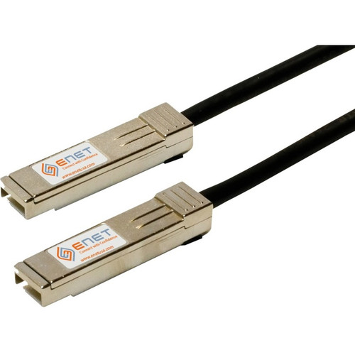 ENET QSFP-H40G-CU1M-ENC Compatible QSFP-H40G-CU1M TAA Compliant Functionally Identical 40GBASE-CR4 QSFP+ Passive Direct-Attach Cable (DAC) Copper 1m