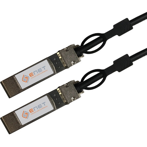 ENET JNP-SFP-25G-DAC-5M-ENC Compatible JNP-SFP-25G-DAC-5M TAA Compliant Functionally Identical 25GBASE-CU SFP28 to SFP28 Passive Direct-Attach Cable (DAC) Assembly 5m