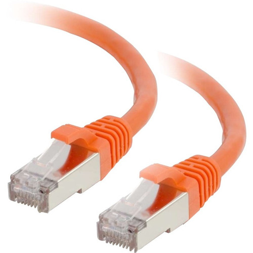 C2G CG00893 20ft (6.1m) Cat6 Snagless Shielded (STP) Ethernet Network Patch Cable - Orange
