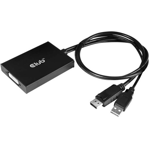 Club 3D CAC-1010 DisplayPort to Dual Link DVI-I Active Adapter